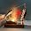 Epoxy Fire Dragon Resin Lamp, Handmade Resin Night Light with USB Port - Image 7