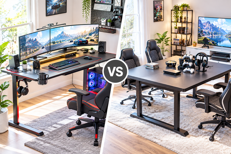 Gaming Desks vs. Gaming Tables: Which Is Best for Your Setup?